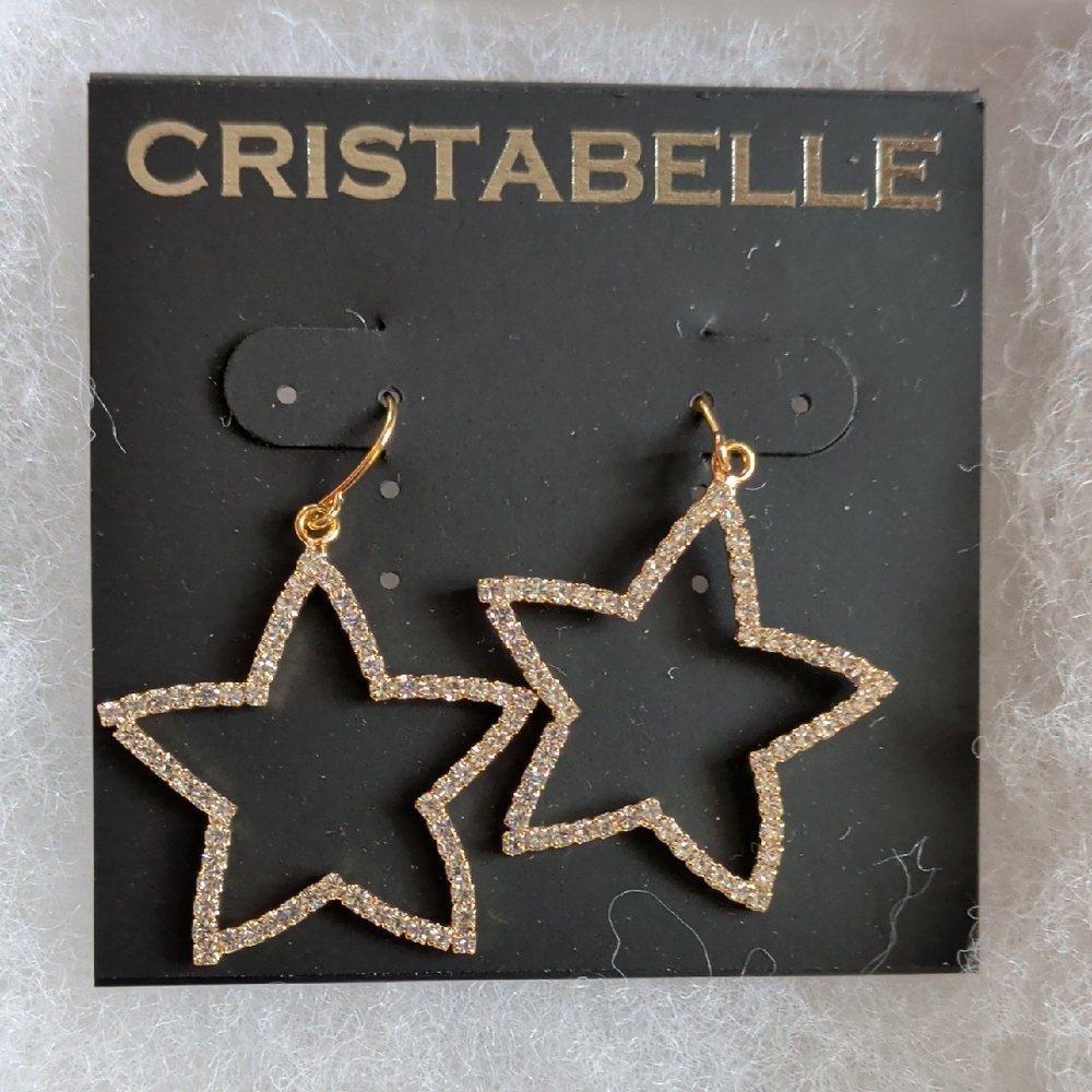 Cristabelle Gold Star Earrings From Nordstrom's
